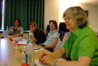 Reger Austausch über die Selbsthilfegruppenarbeit ruti-sprechsem08-c